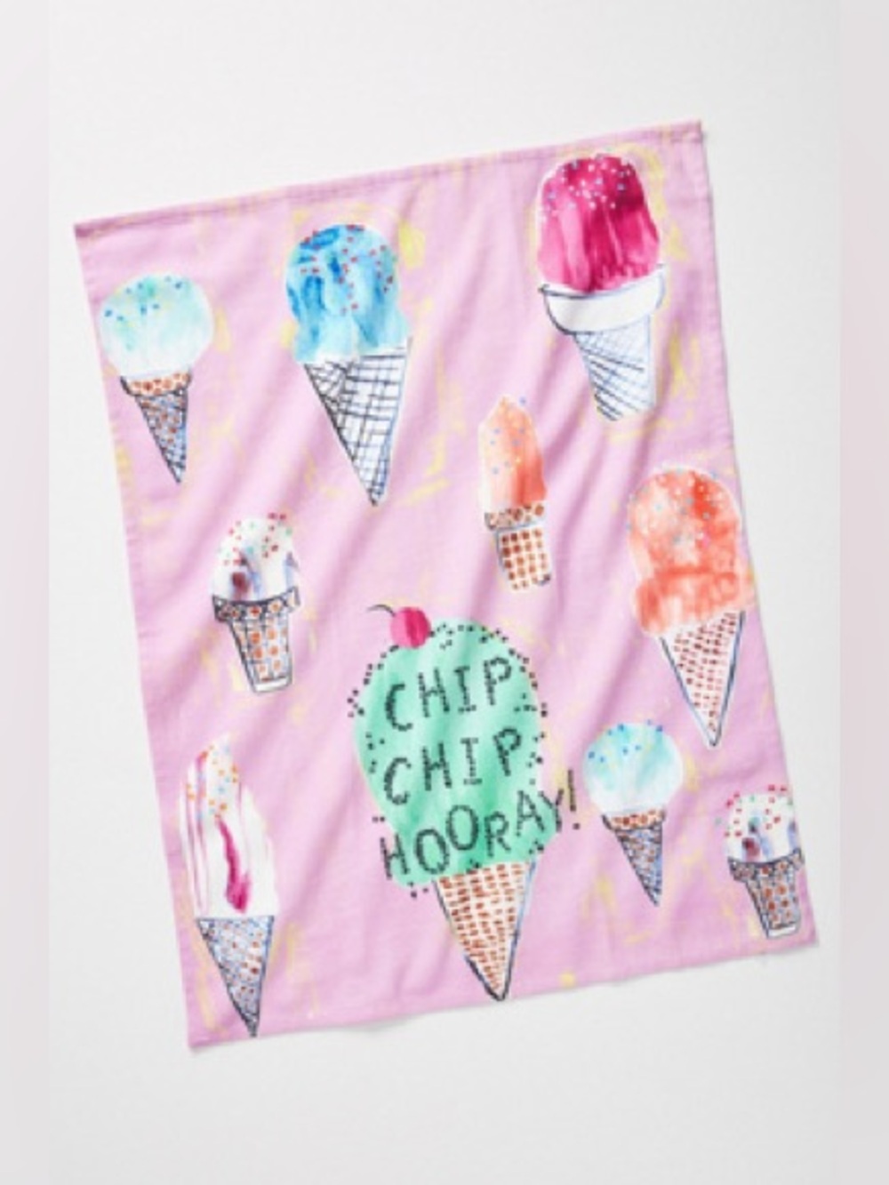 Anthropologie Chip Chip Hooray Dish Towel